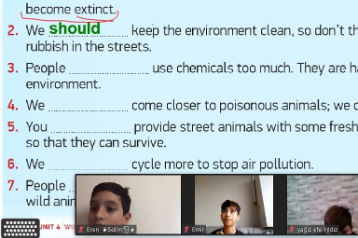 İngilizce Çalışmalarımız